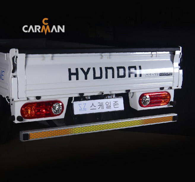 스케일존 스마트 봉고3 1톤 EV 전기차 더블캡 킹캡 4WD 뒷범퍼 리어범퍼 후범퍼 발판 알루미늄 보조범퍼, 1세트, 전차종