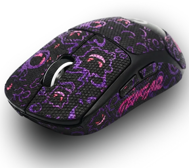 케이노 지슈라 전용 마우스 그립 테이프 논슬립 패치 G PRO X SUPERLIGHT, 1개, Full_PURPLE-47