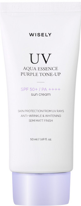 와이즐리 수분가득 쿨톤 보정 톤업 선크림, 1개, 50ml