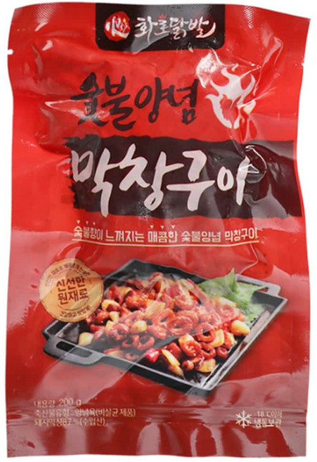 화로닭발 숯불양념 돼지막창 돈막창 200g