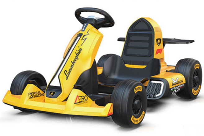 오르고 1인용 고카트 전기 전동 레이싱, KART8(옐로우), 1개