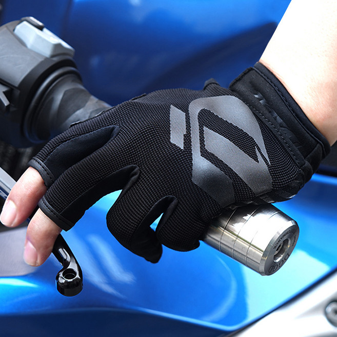 달리즈 배달 스쿠터 오토바이 핑거리스 스마트폰 터치 바이크장갑, DBG-01/블랙