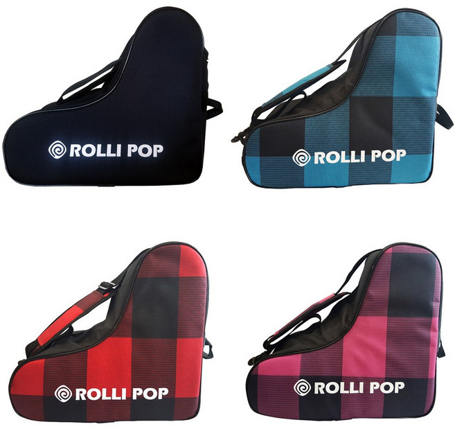 ROLLIPOP 롤러스케이트 가방, 핑크체크, 1개