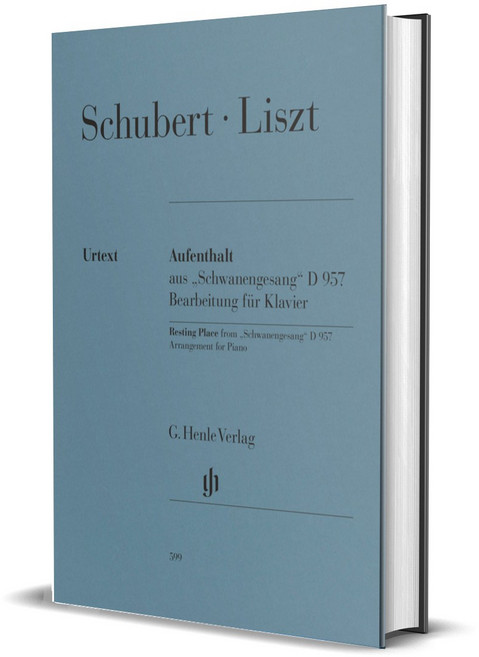 Schubert/Liszt Aufenthalt Resting Place from Schwanengesang D 957 - 슈베르트/리스트 백조의 노래 중 나의 집 [HN599]