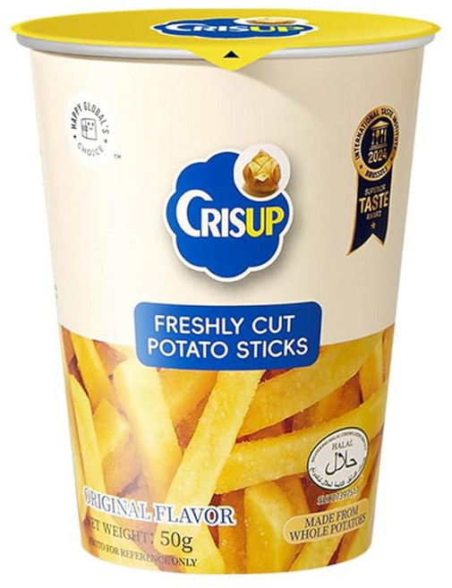 크리스업 감자 스틱 칩 6가지 팩 맛 버라이어티 추수감사절 선물 크리, original, 0.59 Ounce (Pack of 3)