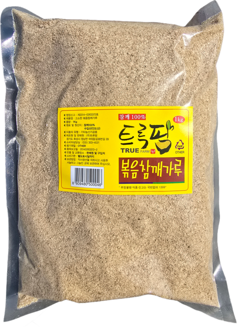 트루팜 업소용 대용량 가성비 참깨가루, 1개, 1kg