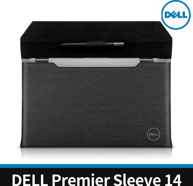 DELL 델 프리미어 슬리브 14 Premier Sleeve Latitude 7400 2-in-1용 PE1420V (460-BCQS)테블릿 노트북 파우치 가방, 1개
