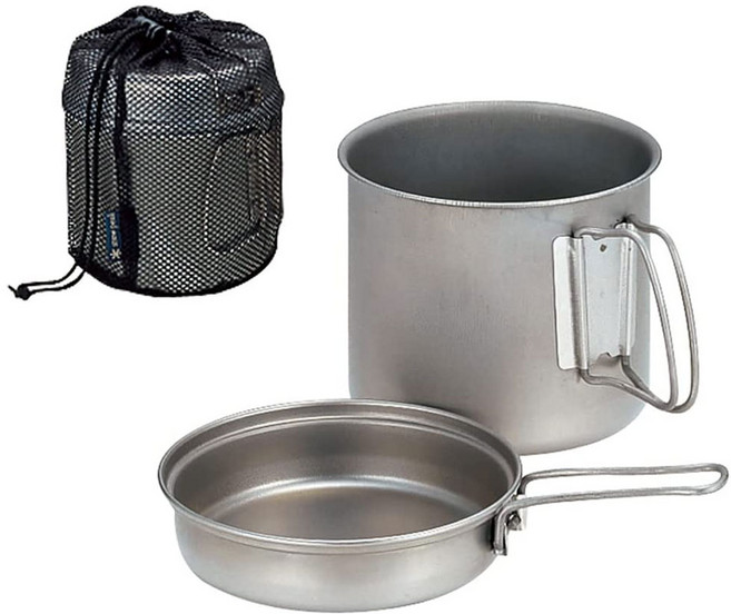 [국내배송] 스노우피크 티타늄 트렉 1400 코펠 티타늄 냄비 SCS-009T, 1개