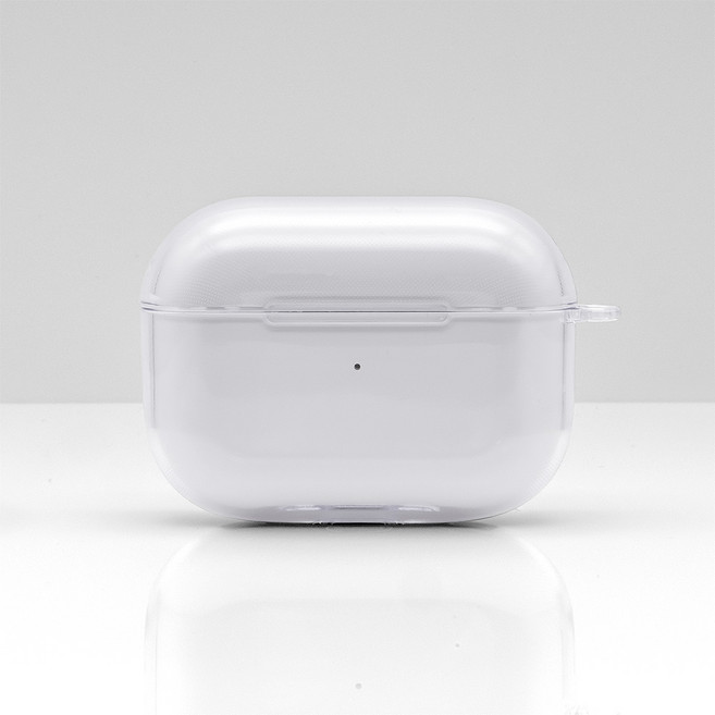 로랜텍 에어팟 3세대 블루투스 무선 이어폰 케이스, 투명