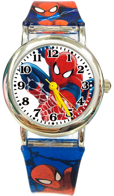 漫威 C款 蜘蛛人 兒童學習手錶