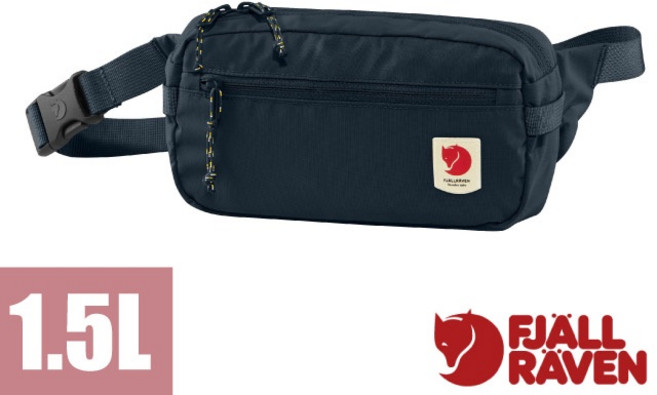 Fjallraven 小狐狸 小巧極簡臀包 1.5L 腰包 胸包 海軍藍