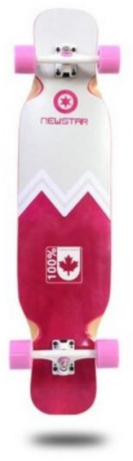 newstar 성인용 롱보드, 핑크, 1개