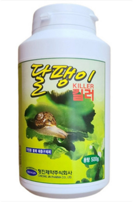 달팽이싹싹 500g 달팽이 민달팽이 유인 구제제, 1개, 1개입
