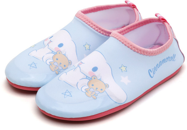 산리오 시나모롤 모카 미끄럼방지 물놀이 키즈 워터슈즈