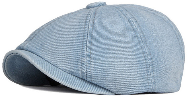 데이즈원 남성 봄 여름 빵모자 헌팅캡 중년 남자 데님 골프 베레모 모자