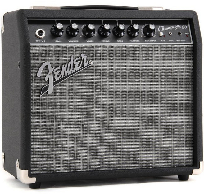Fender Champion 20W 電吉他音箱, 1個