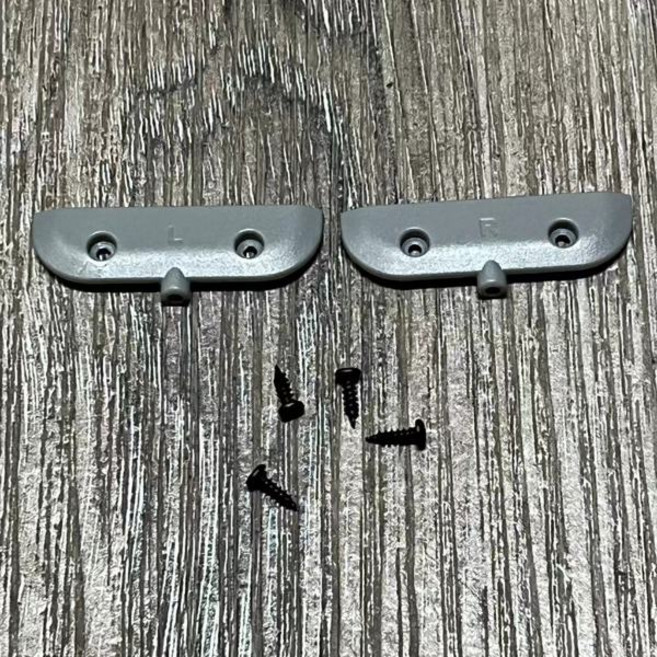 CORSAIR HS80 RGBHS80 MAX 게임용 헤드셋 수리 부품 용 교체 힌지 버클, 01 빠른  Mainland, 01 Left side, [04] Grey 1 set L R