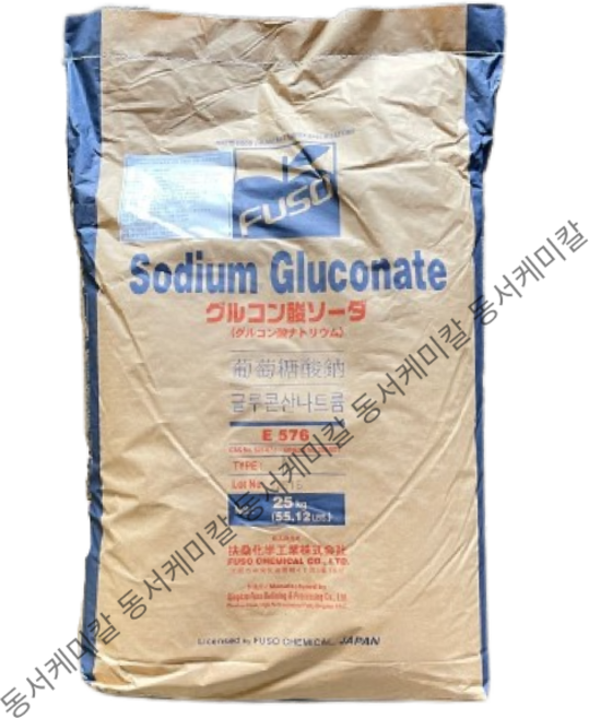 글루콘산나트륨 글루콘산소다 100% 25KG 비누 세제 DIY 재료, 1개