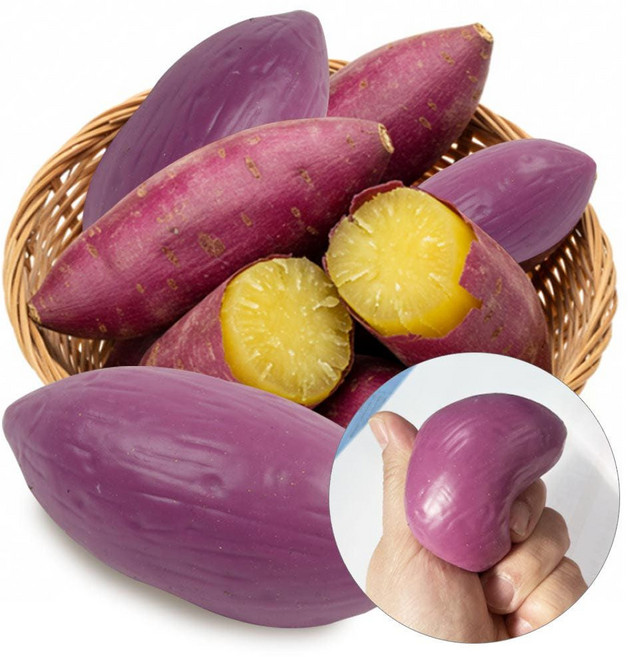 몽글이 고구마 말랑이 1개 스퀴시 촉감놀이