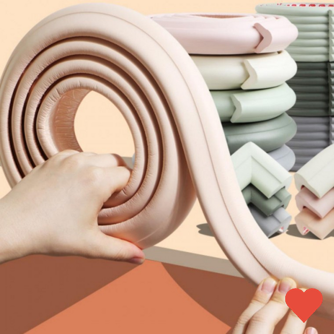 안전용품 안전 스펀지 가드 아기 보호대 모서리 방지 테이프, 모서리보호대 고급형 딥그린, 1개