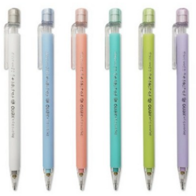 제노 파스텔 Q 샤프 0.5mm 6개입, 혼합6개입