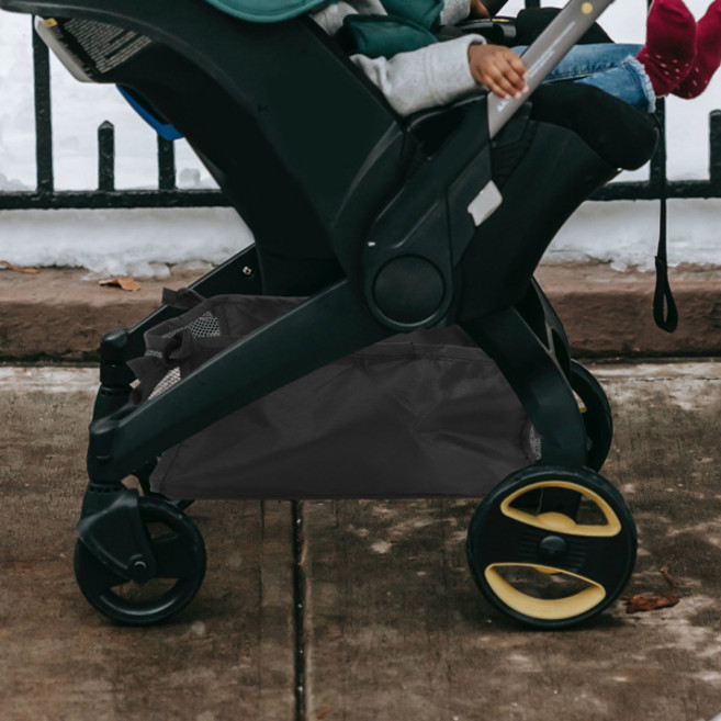 유니버설 베이비 유모차 하단 정리 가방 옥스포드 천 내구성 유모차 수납 바구니 기저귀 홀더 휴대용, [01] 옵션1, 1