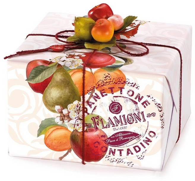 플라미니 과일 파네토네 1kg 선물세트 FLAMIGNI Artisan Farmer Panettone mit Birne