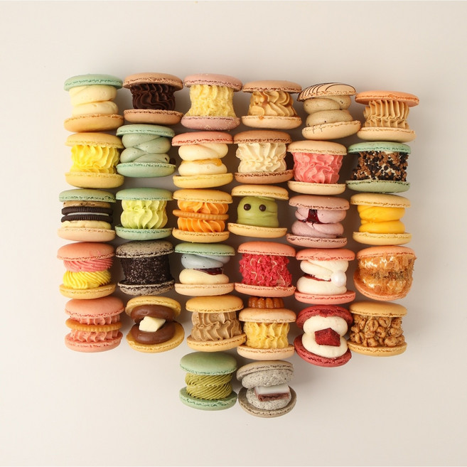 디디얌 수제마카롱(뚱카롱) 개별선택구매, 1개, 랜덤맛(뚱카롱)