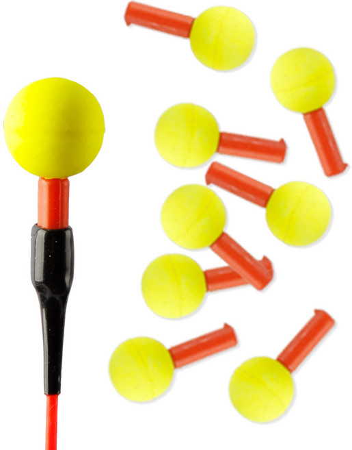 999피싱 왕방울 막대찌 주간 케미 꽂이 낮 캐미 찌보기 원형케미 민물 낚시 8개입, 1세트