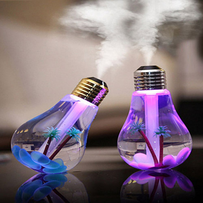 신광 전구가습기 미니가습기 USB 무드등 무선 가습기, 단품