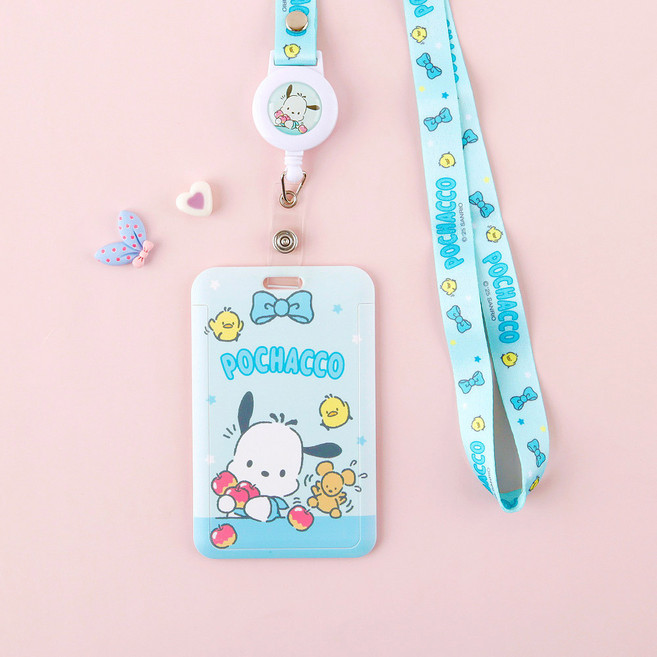 릴 목걸이 지갑 교통카드 포차코