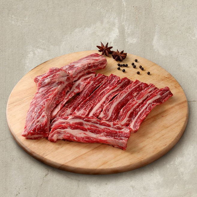 1++ 한우 갈비살 냉장, 1개, 400g