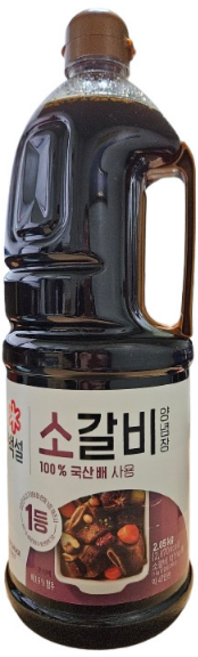 백설 소갈비 양념, 2.05kg, 3개