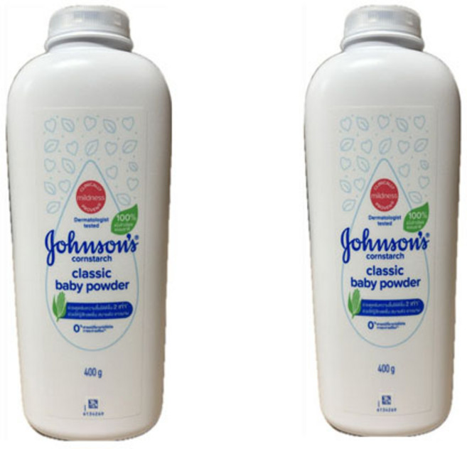 존슨즈베이비 파우더 오리지날향, 400g, 2개