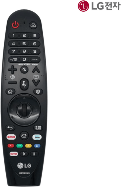 LG 정품 75NANO80UNA.SUSFLJR 50UN73006LA.KEKSLWK 43UN7190PTA.TTRFLJL 인공지능 리모컨 2020년형, 1개, AKB75855505