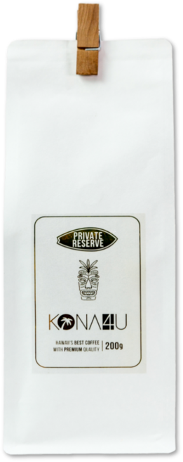 코나포유 하와이 코나커피 코나원두100% 커피 프라이빗 리저브 미디엄로스트 200g 홀빈, 1개