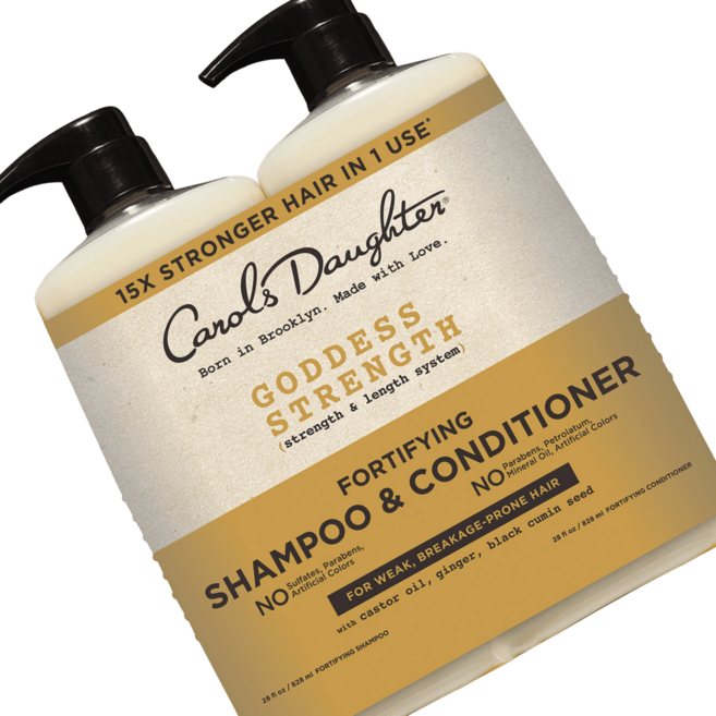 캐롤스 도터 샴푸 컨디셔너 세트 가디스 스트렝스 (Carol's Daughter Goddess strength Fortifying), 2개, 828ml