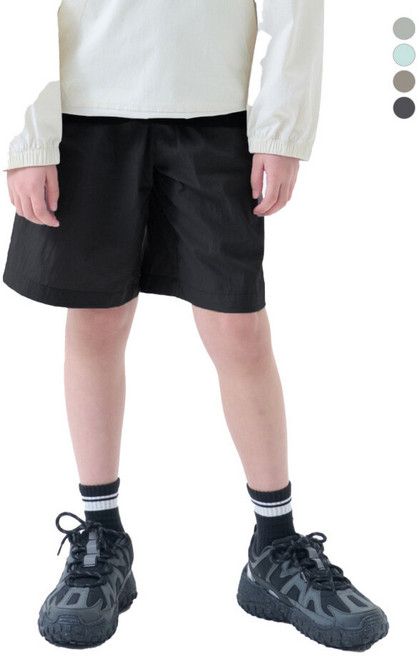 닉스키즈 그루부라임키즈 유니) N100 나일론타슬란 풀밴딩 5부 쇼츠 (레귤러핏)(5COLOR) (LIAMCNH754P)