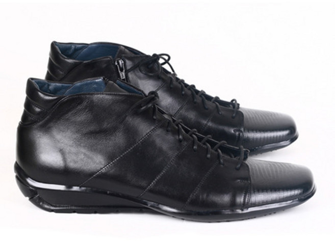 HP3306 [ 구두코 무늬가죽 ] 천연소가죽 남성부츠 핸드메이드 앞코디테일 키높이구두ⅱ남성캐쥬얼부츠 키높이굽 3cm 4cm 5cm 공장직영