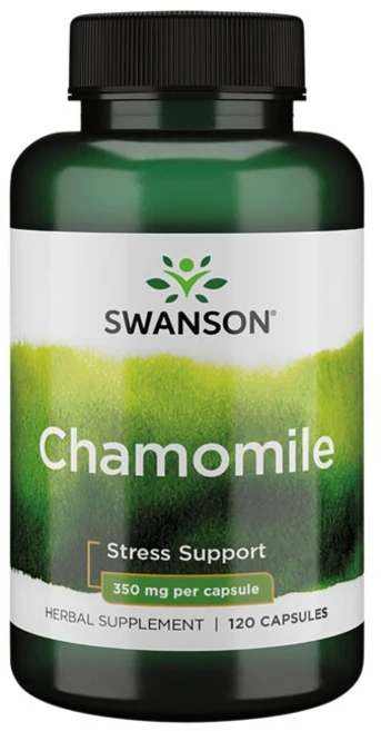 스완슨 캐모마일 350mg 캡슐, 120정, 1개 - 쿠팡