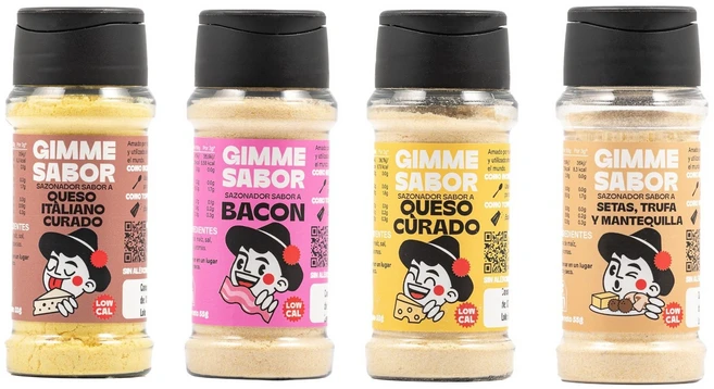 김미사보르 비건 시즈닝 풀패키지 트러플버터 55g+베이컨 55g+ 파마산 치즈 55g + 큐어드 치즈 55g, 1세트 - 쿠팡