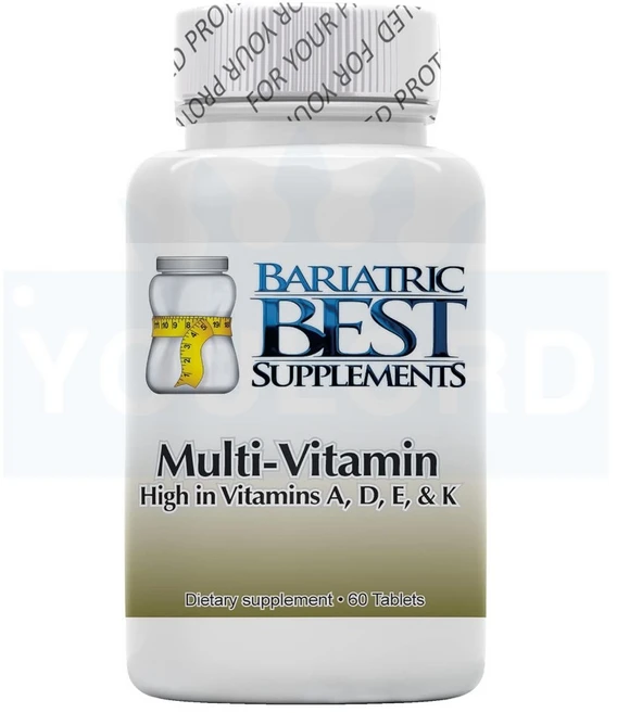 Bariatric 비타민 ADEK 올인원 60정 유로드, 1개 - 쿠팡