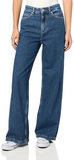 BOSS Marlene Wide Leg Jeans Medium Blue 3130 476295