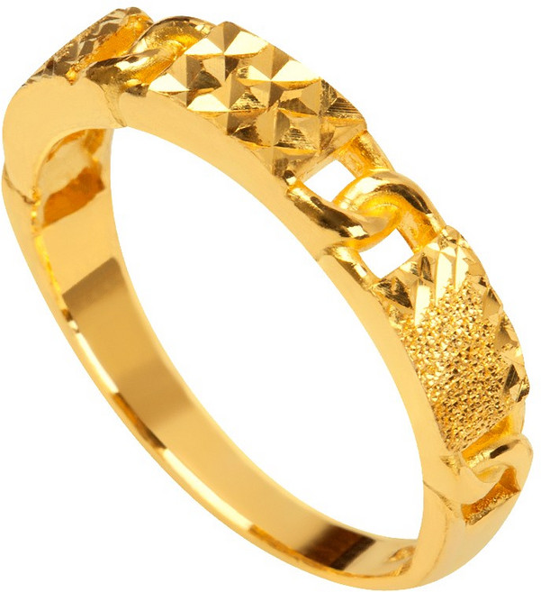 엘렌쥬얼리 24K 순금 벤케이 컷팅 금 반지 3.75g