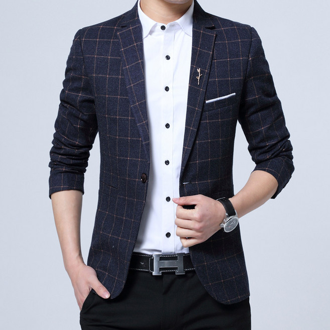 【韓版修身】男士小西裝 休閒西裝 商務西裝 韓版西服 小西服 外套 青年男裝 商務休閒兩穿 薄款修身版型 通勤面試必備