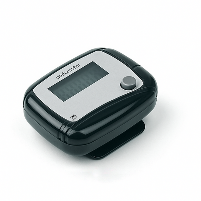 하네르 디지털 클립 만보기, 1개, 모던블랙