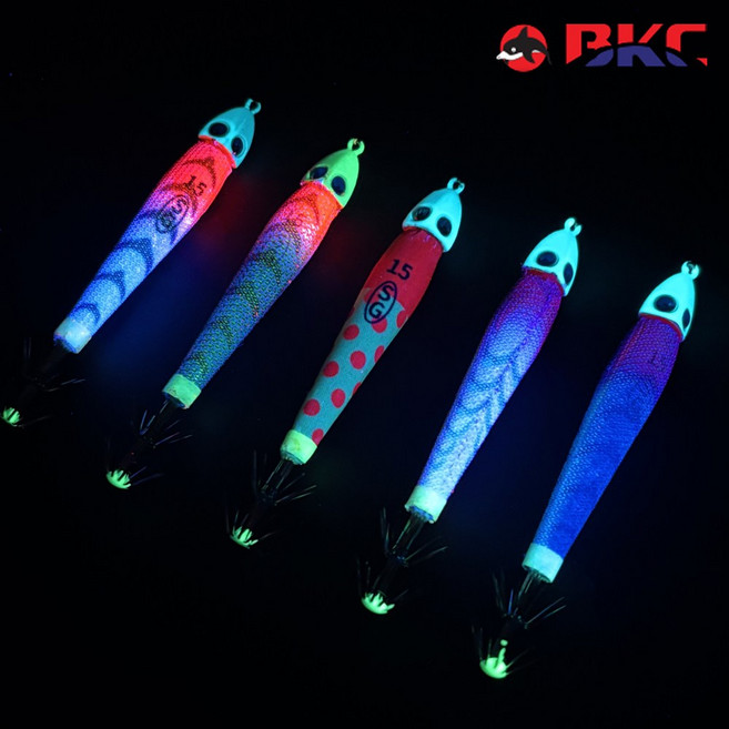 신형 UV 케이무라 한치 이카 메탈 슷테 쌍걸이 오모리그 이카메탈 채비, 1개, 115g, NO. 3