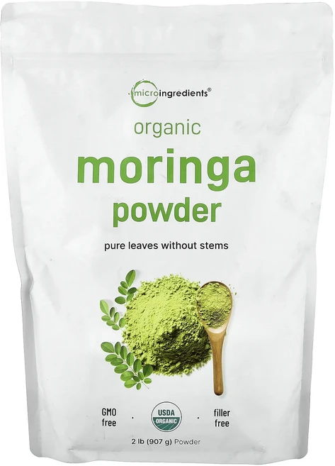 몸관리하세요 겨울입니다 Micro Ingredients 유기농 모링가 잎 가루 907g(2lbs) 특별관리진행, MicroIngredients유기농모링가잎가루907g2, 907g, 1 - 쿠팡