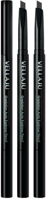 벨라쥬 오토 아이브로우 펜슬, 진회색, 2개