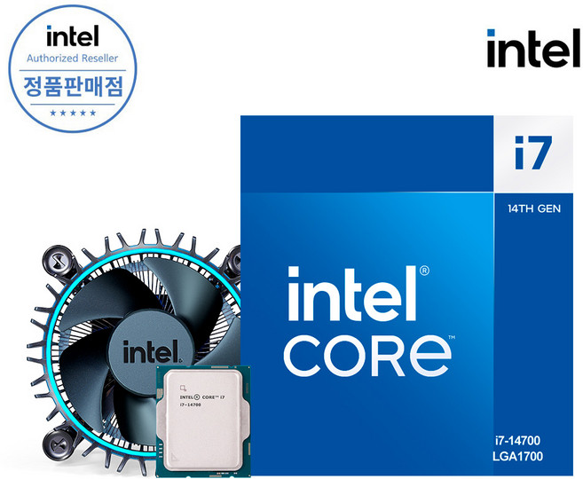[인텔 정품] 코어 i7-14700 (14세대) (랩터레이크 리프레시)